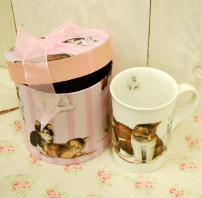 子猫のマグカップ（ギフトBOX入り）