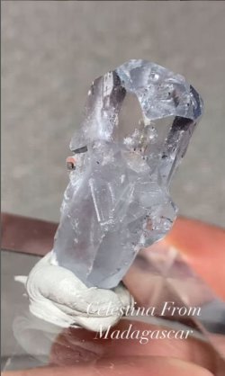 画像3: セレスタイト マダガスカル産(Celestina : SrSO4 Sakoany deposit,Katsepy, Mitsinjo, Boeny, Madagascar)