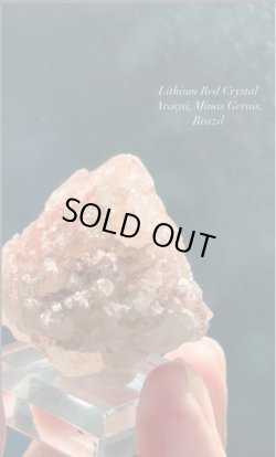 画像3: リチウムピンククリスタル　ブラジル産（Lithium pink Crystal Ara?ai, Minas Gerais, Brazil）