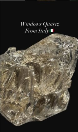 画像1: ウィンドウクォーツ (トラモージャ)　イタリア産