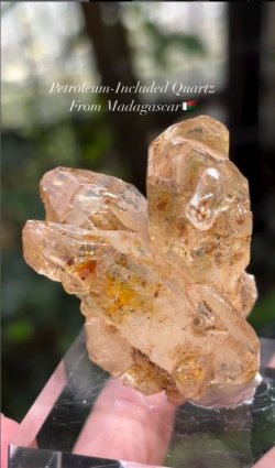 画像2: オイルイン水晶　マダガスカル産