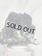 アズライト マラカイト共生　ミナスジェライス州 ブラジル産