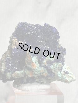 画像1: アズライト マラカイト共生　ミナスジェライス州 ブラジル産