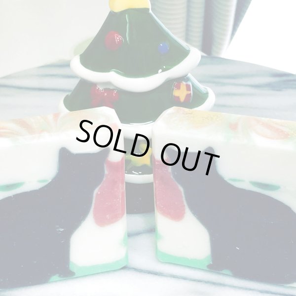 画像2: ナチュラルハンドメイドソープ　黒猫シルエット（約８０ｇ) (2)