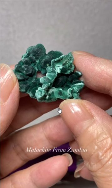 画像1: マラカイト　ザンビア産（Malachite From Zambia） (1)