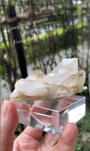 画像3: ヒマラヤンクォーツ　クラスター，ハシュピ　パキスタン産（Himalayan quartz Cluster From Pakistan） (3)