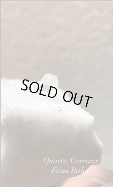 画像4: カラーラ　水晶（Quartz, Carrara, La Facciata Quarry, Carrara, Tuscany, Italy） (4)