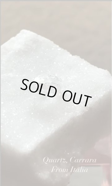 画像3: カラーラ　水晶（Quartz, Carrara, La Facciata Quarry, Carrara, Tuscany, Italy） (3)