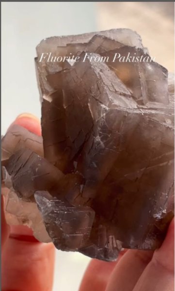 画像4: グレーフローライト　スカルドゥ ギルギット、パルジスタン パキスタン産（Fluorite Skardu, Gilgit-Baltistan, Pakistan） (4)