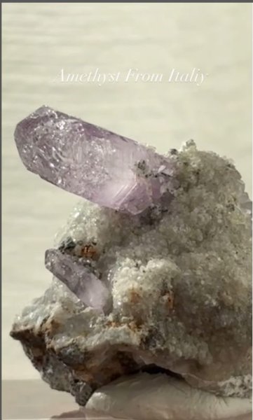 画像5: アメジスト　イタリア産（Amethyst, Sassari Osilo, North Sardinia Province, Sardinia Amethyst,Italy） (5)