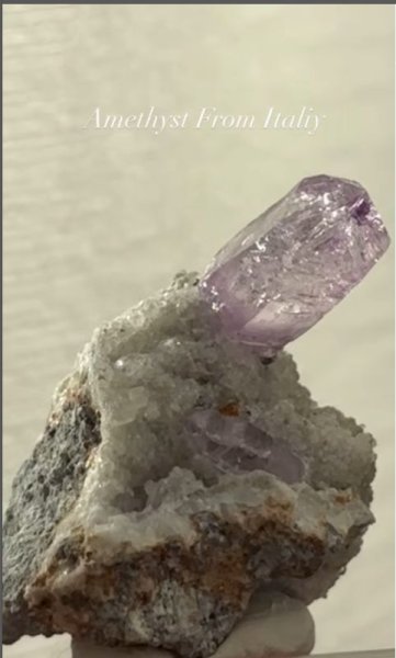 画像3: アメジスト　イタリア産（Amethyst, Sassari Osilo, North Sardinia Province, Sardinia Amethyst,Italy） (3)
