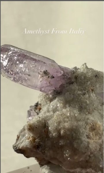 画像2: アメジスト　イタリア産（Amethyst, Sassari Osilo, North Sardinia Province, Sardinia Amethyst,Italy） (2)
