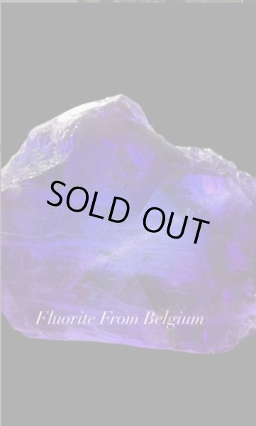 画像1: フローライト　ベルギー産 ( Fluorite, Boltry quarry, Seilles, Andenne, Namur, Wallonia, Belgium ) (1)