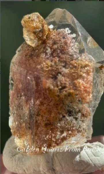 画像2: ガーデンファントムクォーツ　ブラジル産 ( Garden Quartz, Arazuai mine, SMinas Gerais, Brazil ) (2)