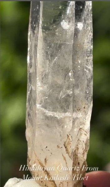 画像2: ヒマラヤンクォーツ　カイラス山 チベット産 ( Himalayan Quartz, Mount Kailash, Western Tibetan Plateau, Tibet ) (2)