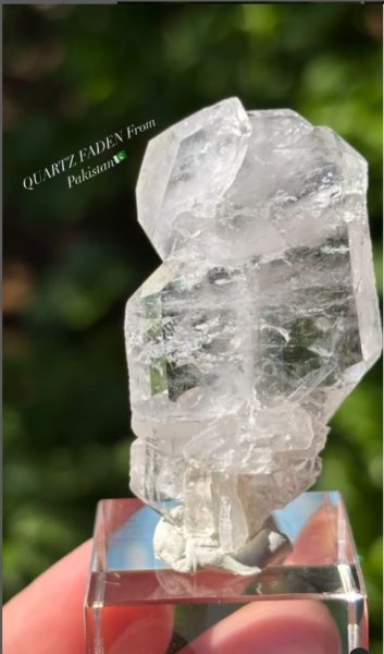 画像2: ファーデン水晶　パキスタン産 (2)