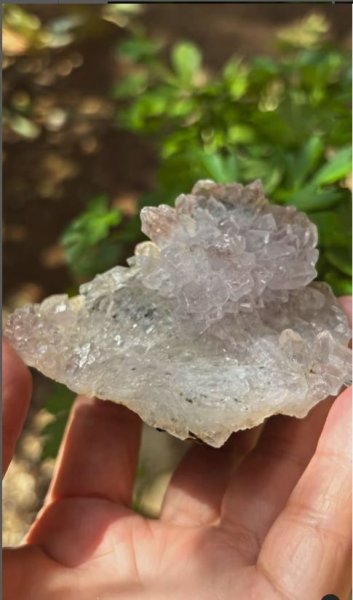 画像2: フラワーアメジスト マラカイト共生　ブラジル産?? (2)