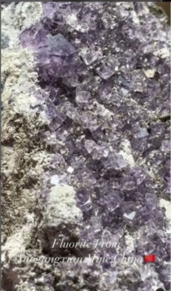 画像2: ヤオガンシャン フローライト　湖南省 中国産 (2)