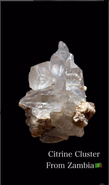画像2: 天然シトリン クラスター　ザンビア産 (2)