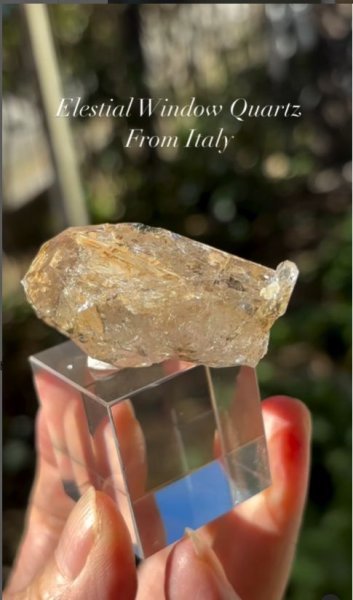 画像5: エレスチャル_ウィンドウ_クォーツ　イタリア産 (5)