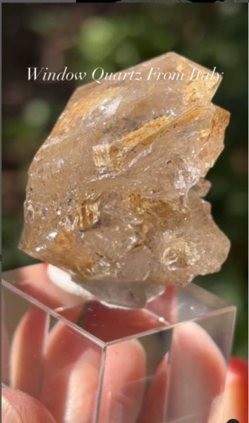 画像4: ウィンドウクォーツ　イタリア産 (4)