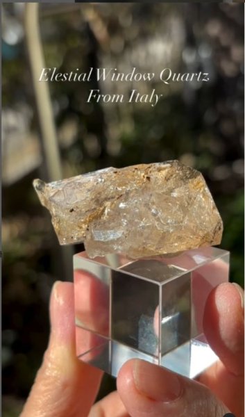 画像4: エレスチャル_ウィンドウ_クォーツ　イタリア産 (4)