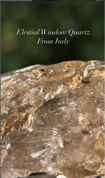 画像2: エレスチャル_ウィンドウ_クォーツ　イタリア産 (2)