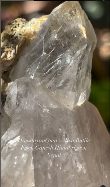 画像4: ヒマラヤンクォーツ マイカ ルチル共生　ネパール産 (4)