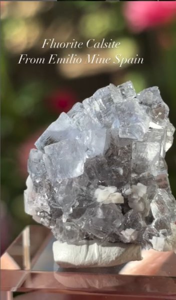 画像2: フローライト カルサイト　エミリオ鉱山 スペイン産 (2)