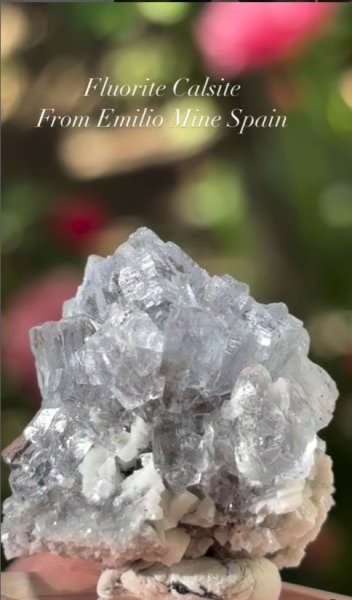画像4: フローライト カルサイト　エミリオ鉱山 スペイン産 (4)