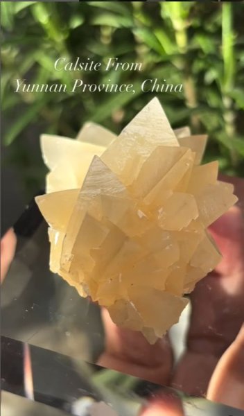 画像2: カルサイト　中国雲南省文山チワン族ミャオ族自治州 雲南省 中国産 (2)