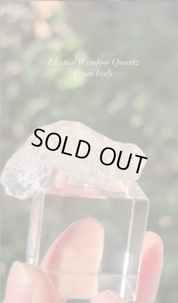 画像5: エレスチャル ウィンドウクォーツ　ボローニャ イタリア産 (5)