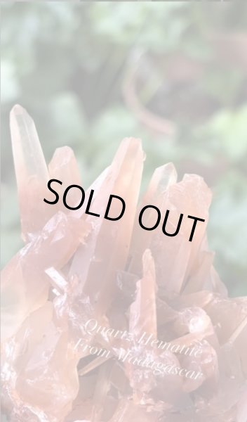 画像2: ヘマタイトクォーツクラスター　マダガスカル産 (2)