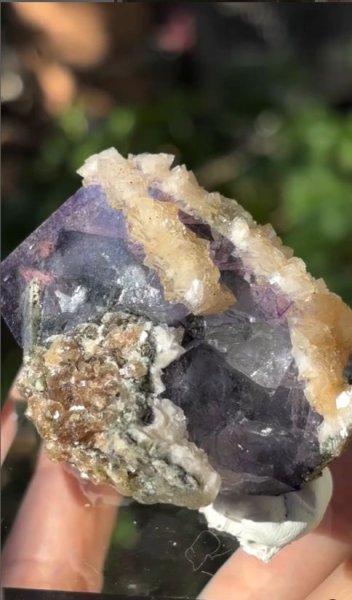 画像3: ヤオガンシャン フローライト ドロマイト 水晶、マイカ共生　ヤオガンシャン鉱山 湖南省 中国産 (3)