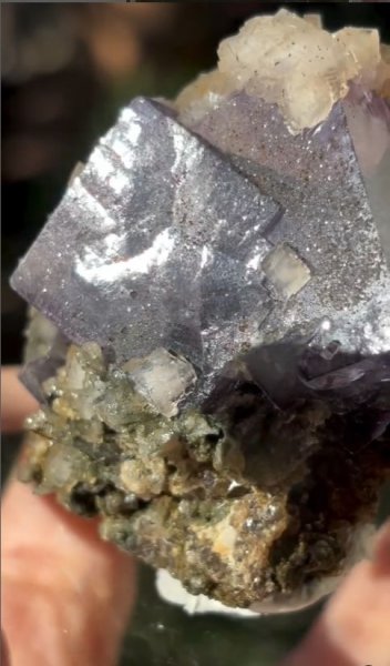 画像5: ヤオガンシャン フローライト ドロマイト 水晶、マイカ共生　ヤオガンシャン鉱山 湖南省 中国産 (5)