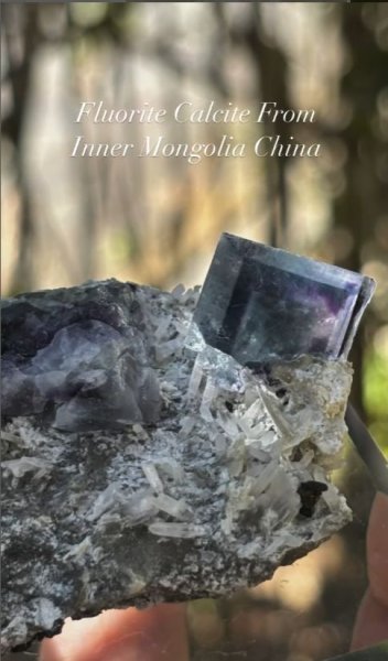 画像3: フローライト カルサイト共生　内モンゴル自治区 中国産 (3)