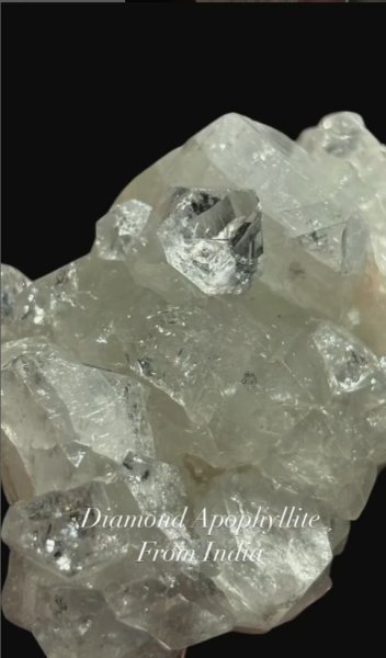 画像2: ダイヤモンドアポフィライト　インド産 (2)