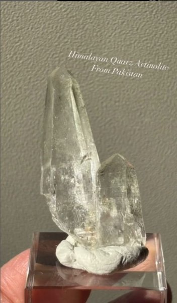 画像2: ヒマラヤンクォーツ アクチノライト　スカルドゥ パキスタン産 (2)