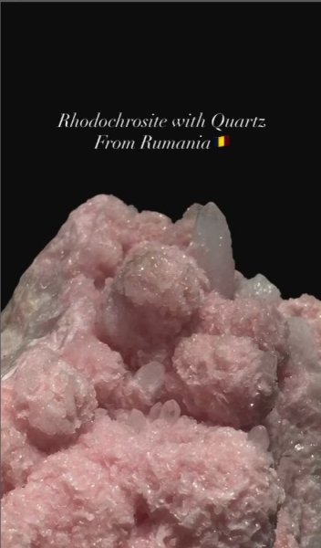 画像4: ロードクロサイト 水晶共生　ルーマニア産 (4)