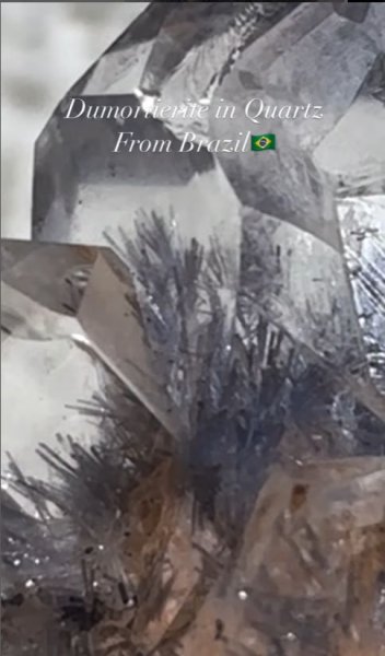 画像2: デュモルチェライトインクォーツ　バイーヤ州 ブラジル産 (2)