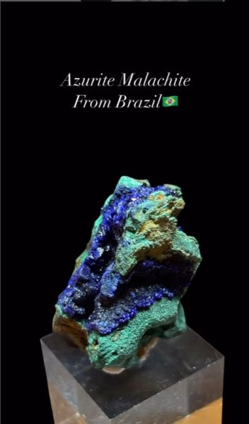 画像3: アズライト マラカイト共生　ミナスジェライス州 ブラジル産 (3)