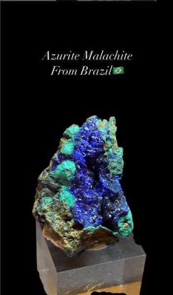 画像2: アズライト マラカイト共生　ミナスジェライス州 ブラジル産 (2)