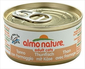 画像1: アルモネイチャー　猫用缶詰　まぐろとチキン、チーズのご馳走 (1)